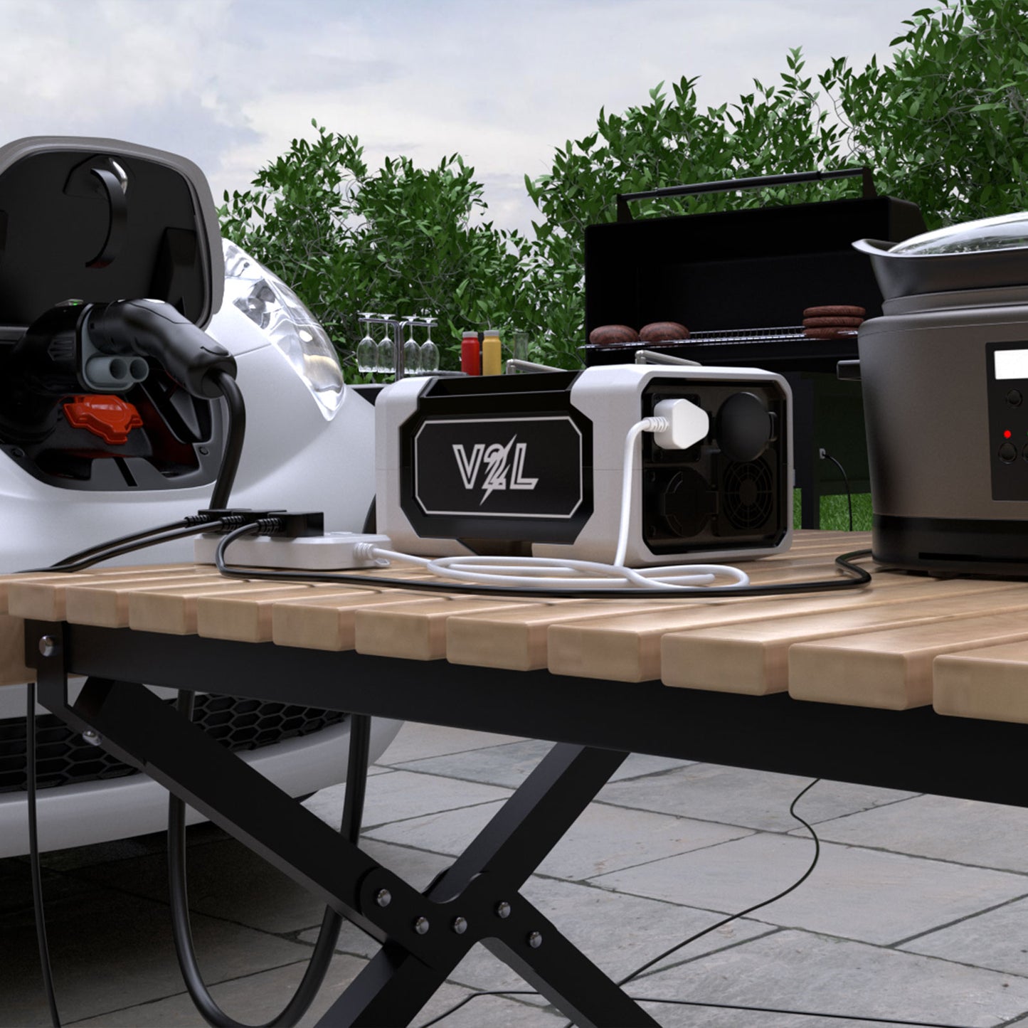 V2L Portable Discharger for CHAdeMO vehicles | 3.5 kW