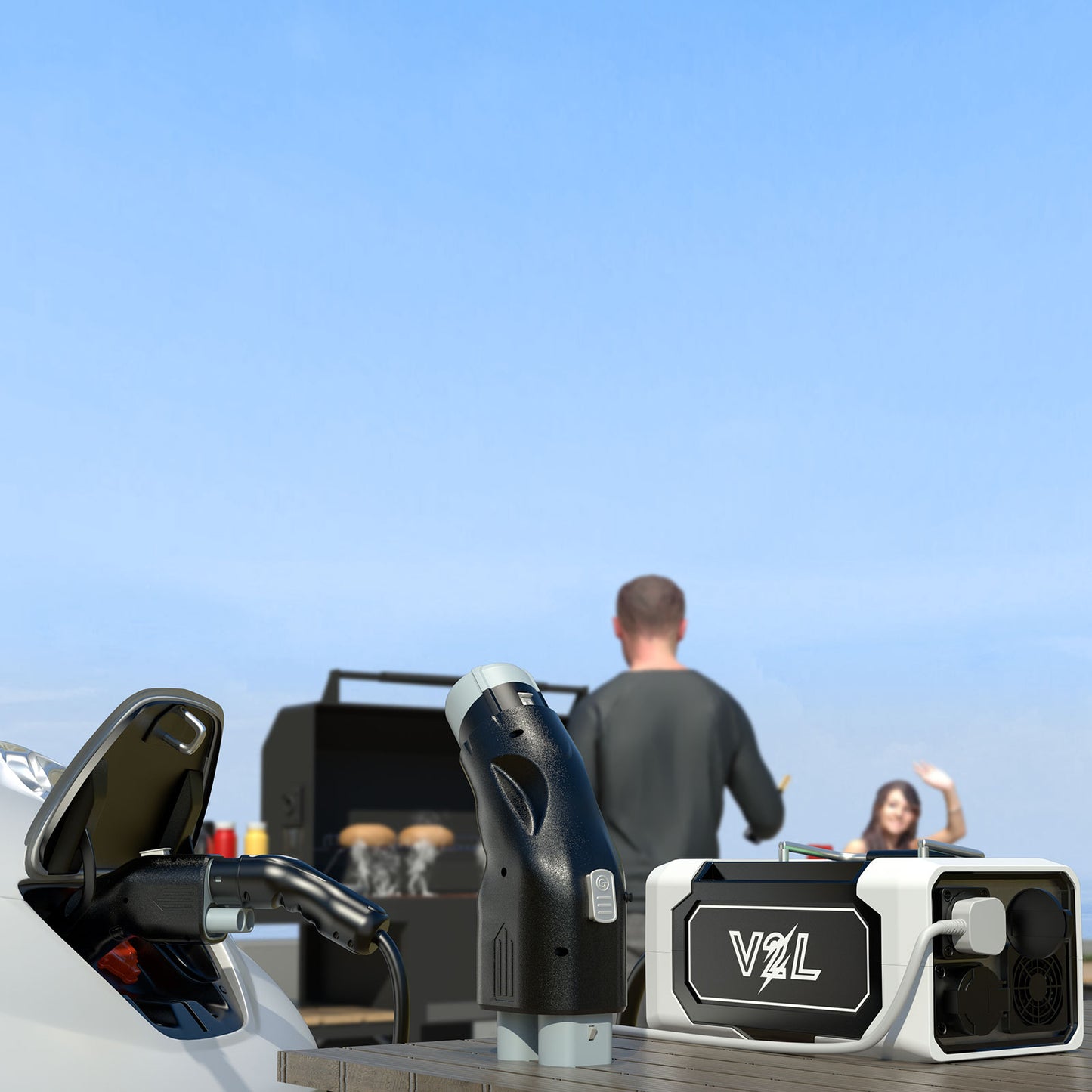 V2L Portable Discharger for CHAdeMO vehicles | 3.5 kW